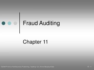 Fraud Auditing