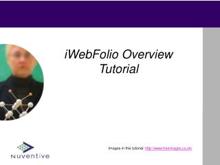 iWebFolio Overview Tutorial