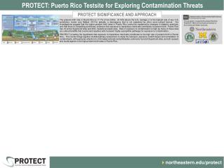 PROTECT: Puerto Rico Testsite for Exploring Contamination Threats