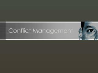 Conflict Management