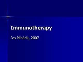 Immunotherapy