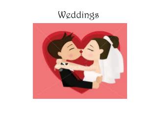 Weddings