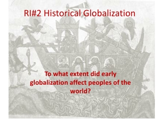 RI#2 Historical Globalization