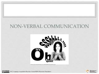 PPT - Non-verbal Communication PowerPoint Presentation, Free Download ...