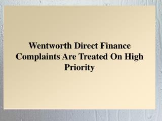 Wentworth Direct Finance