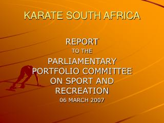 KARATE SOUTH AFRICA