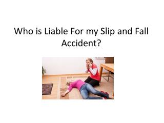 Slip and Fall attorney in New Jersey