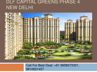 DLF Capital Greens Phase 4 New Delhi