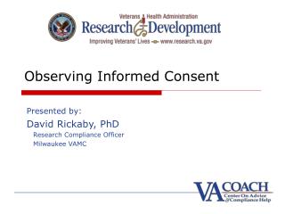 Observing Informed Consent
