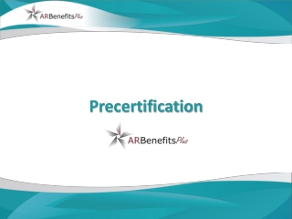 Precertification