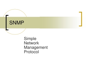 SNMP