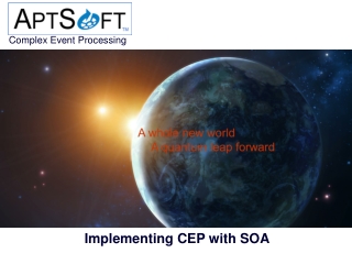 Implementing CEP with SOA