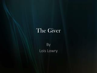 The Giver