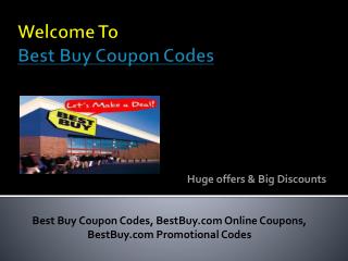 Best Buy Coupon Codes