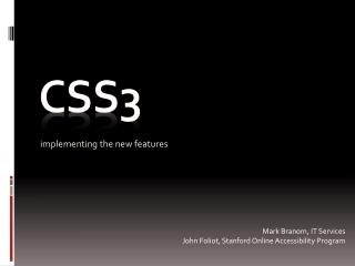 CSS3