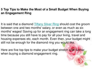 5 Top Tips to Make the Most of a Small Budget When Buying an
