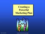 Creating a Powerful Marketing Plan