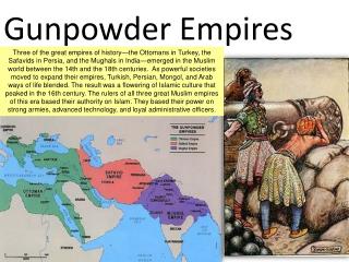 Gunpowder Empires