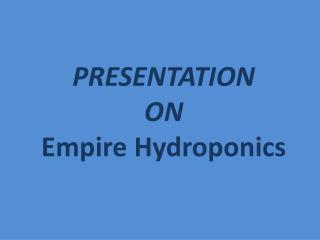 Syracuse Hydroponics