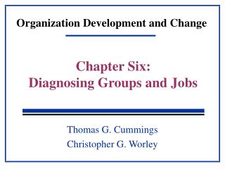 Organization Development and Change