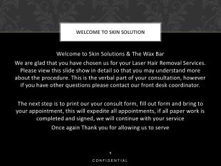 Welcome To Skin Solution