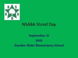 NSABA Shred Day