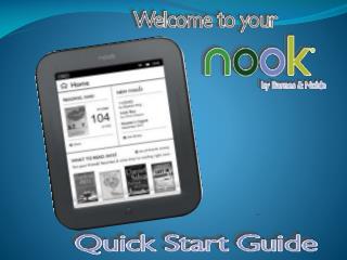 NOOK Guidelines