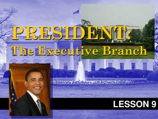 PRESIDENT: The Executive Branch