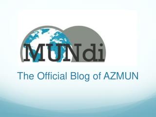 The Official Blog of AZMUN