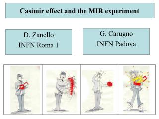 Casimir effect and the MIR experiment