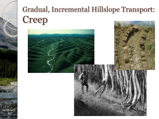 Gradual, Incremental Hillslope Transport: Creep
