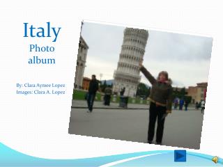 Italy Photo album