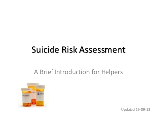 Suicide Risk Assessment