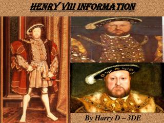 Henry VIII Information