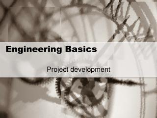Engineering Basics