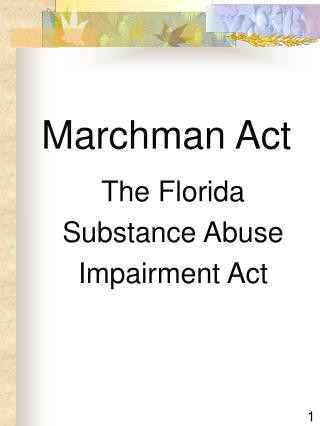 Marchman Act