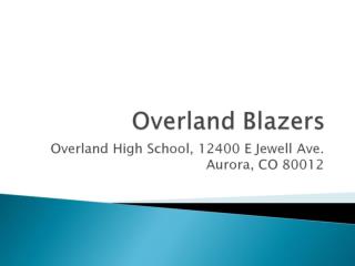 Overland Blazers