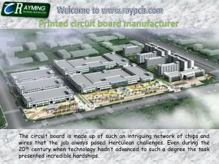 Printed Circuit Board Manufacturer China