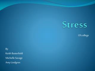 PPT - Stress PowerPoint Presentation, free download - ID:2669191