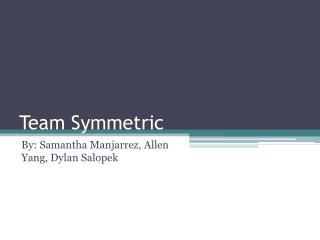 Team Symmetric