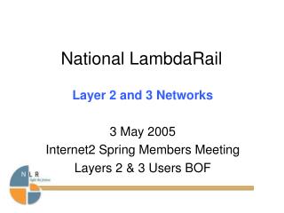 National LambdaRail