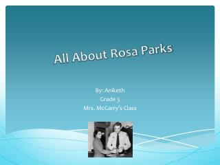 All About Rosa Parks