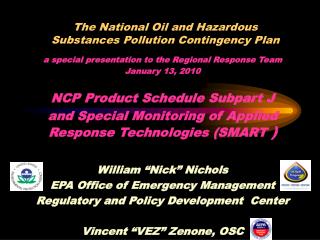 The National Oil and Hazardous Substances Pollution Contingency Plan