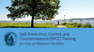 Spill Prevention, Control, and Countermeasure (SPCC) Training