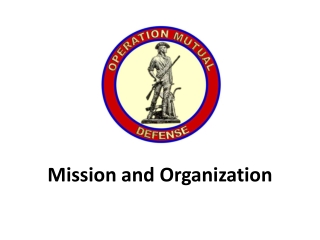 Mission and Organization