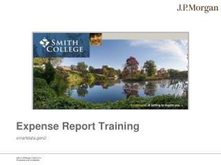 Expense Report Training
