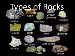 PPT - 3 Types of Rocks PowerPoint Presentation - ID:2579447