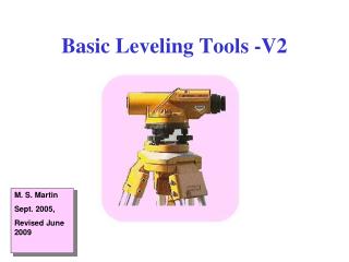 Basic Leveling Tools -V2