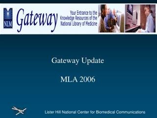 Gateway Update MLA 2006