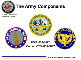 The Army Components